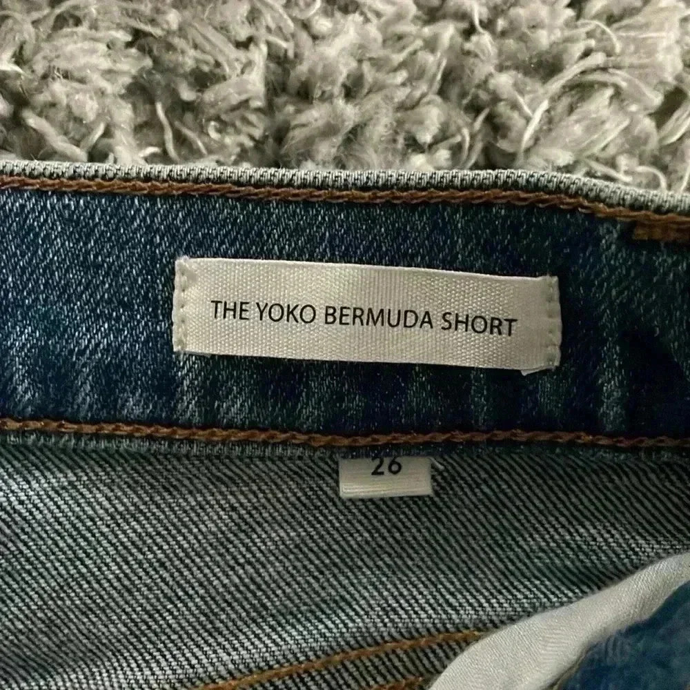 Denim Form Yoko Bermuda Jean Shorts - Picture 3 of 5